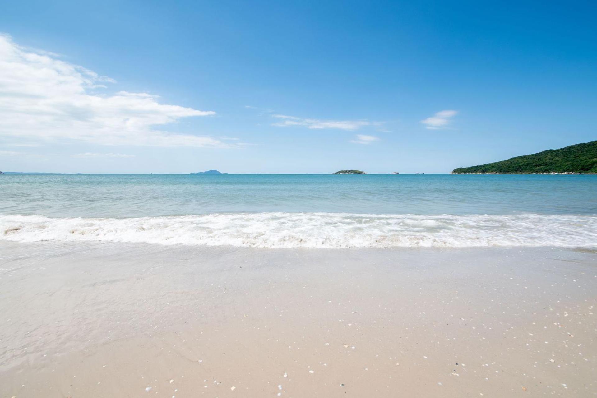 Jardim a 100m da Praia dos Ingleses Florianopolis Bagian luar foto