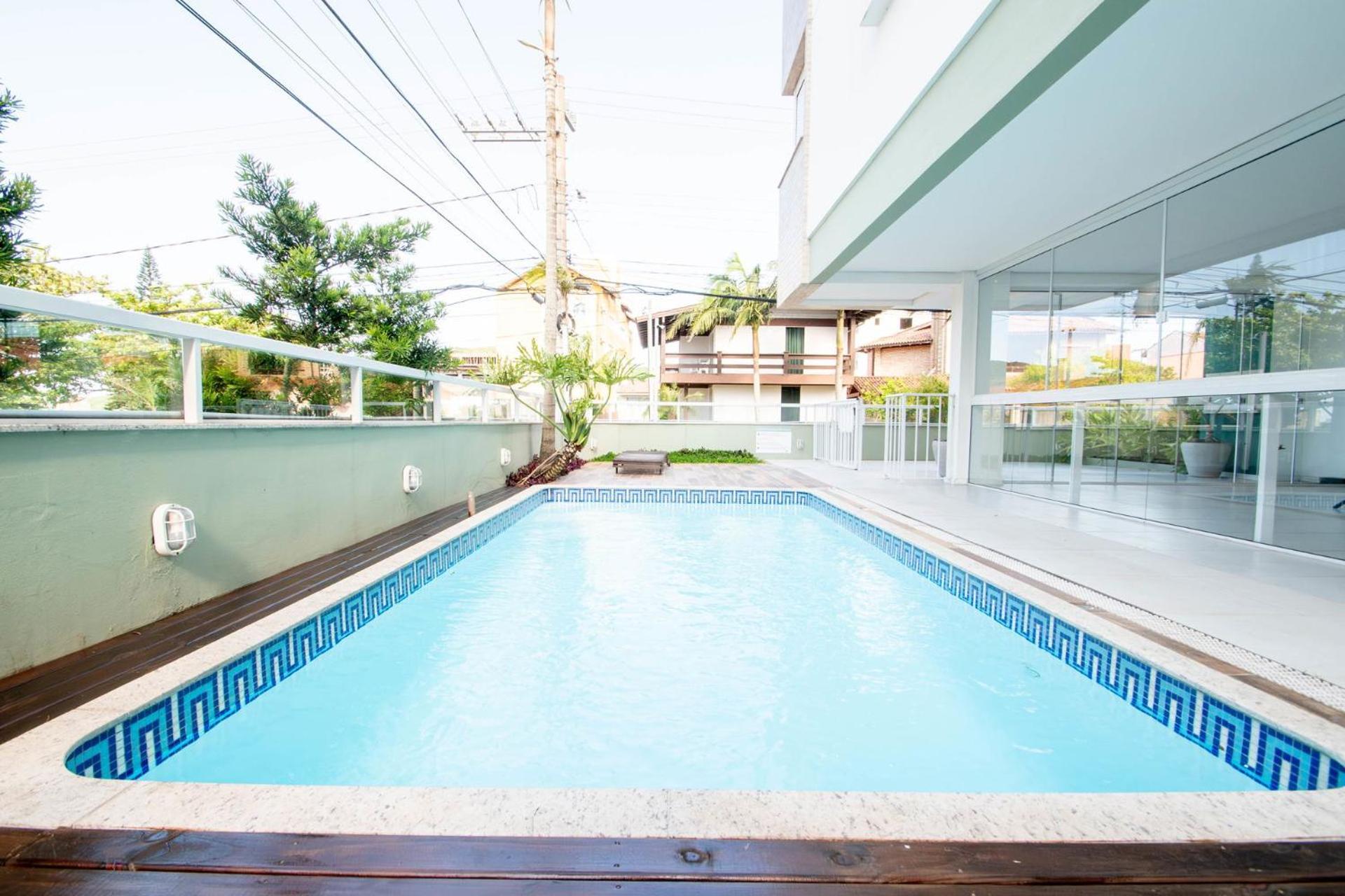 Jardim a 100m da Praia dos Ingleses Florianopolis Bagian luar foto